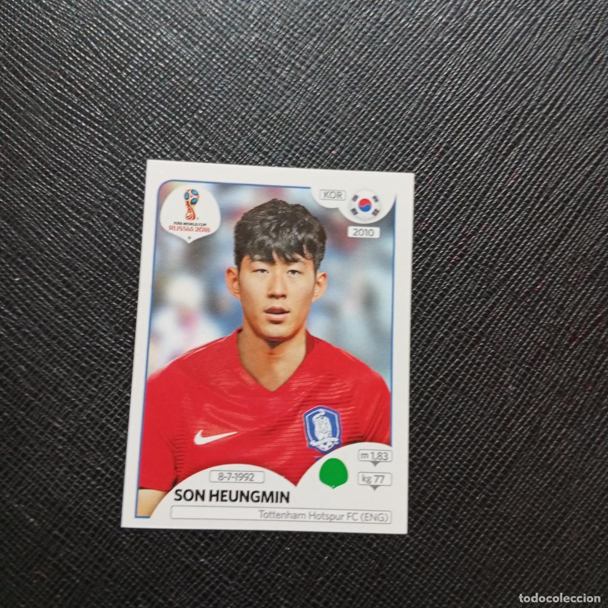 Cromos de f&uacute;tbol: 508 SON HEUNGMIN KOREA PANINI MUNDIAL RUSIA 2018 CROMO FUTBOL 18 - SIN PEGAR - CJ2 ......