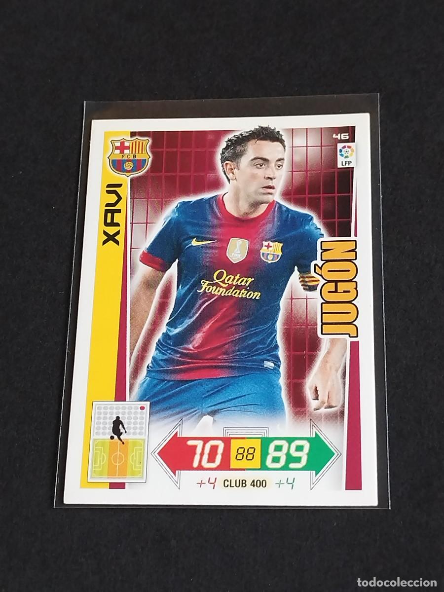 Cromos de f&uacute;tbol: XAVI JUG&Oacute;N #46 FC BARCELONA - ADRENALYN XL LIGA BBVA 2012 2013 - PANINI 12 13 CROMO FUTBOL