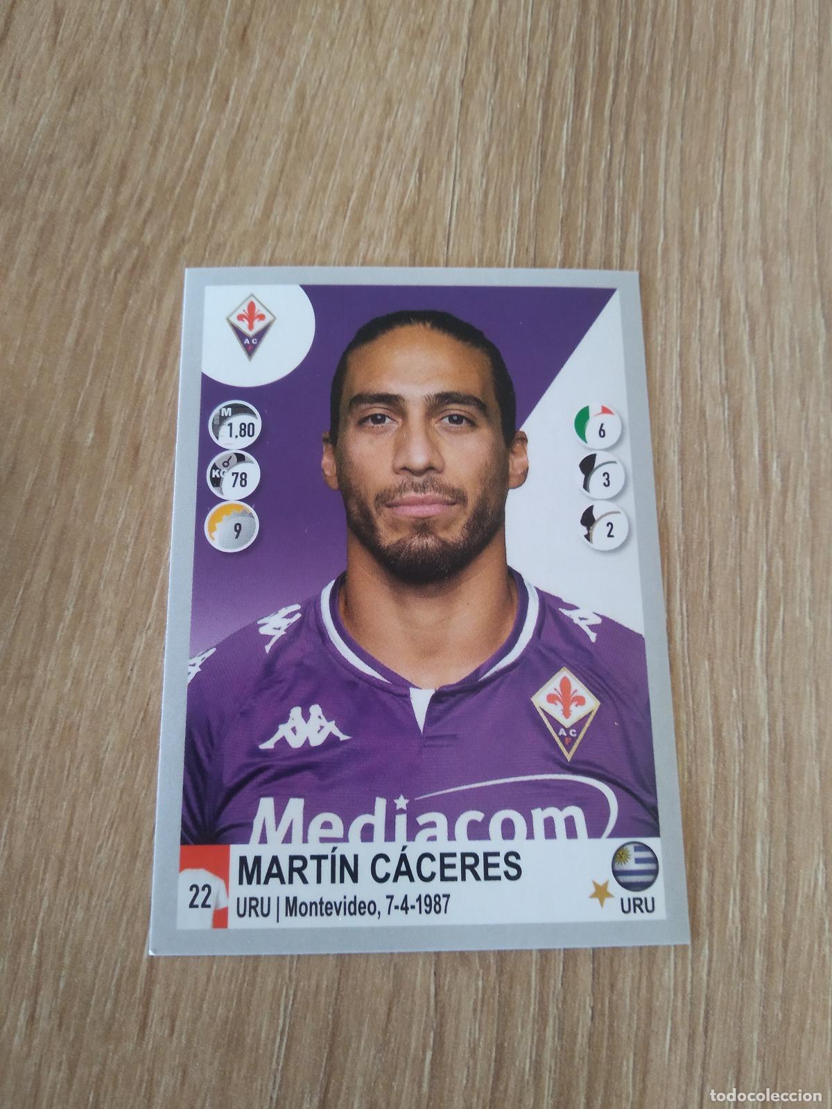 Cromos de f&uacute;tbol: 170 MARTIN CACERES FIORENTINA CROMO FUTBOL PANINI LIGA ITALIA 20-21 CALCIATORI 2020-2021