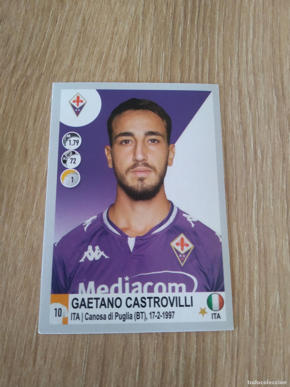 Cromos de f&uacute;tbol: 182 GAETANO CASTROVILLI FIORENTINA CROMO FUTBOL PANINI LIGA ITALIA 20-21 CALCIATORI 2020-2021