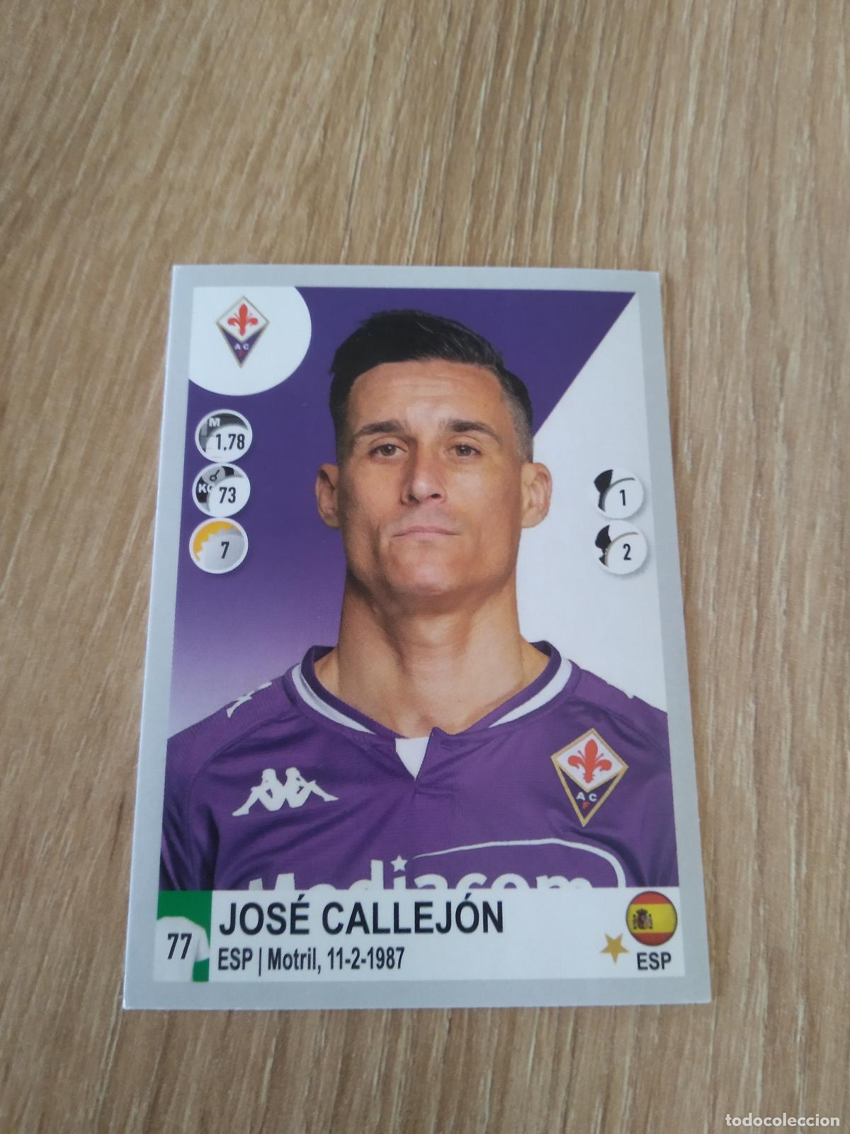 Cromos de f&uacute;tbol: 184 JOSE CALLEJON FIORENTINA CROMO FUTBOL PANINI LIGA ITALIA 20-21 CALCIATORI 2020-2021