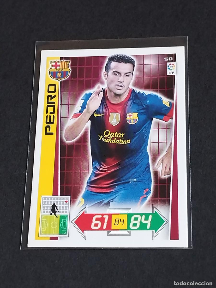 Cromos de f&uacute;tbol: PEDRO #50 FC BARCELONA - ADRENALYN XL LIGA BBVA 2012 2013 - PANINI 12 13 CROMO FUTBOL