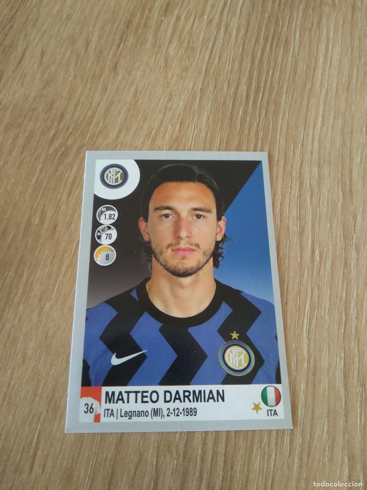 Cromos de f&uacute;tbol: 251 MATTEO DARMIAN INTER MILAN CROMO FUTBOL PANINI LIGA ITALIA 20-21 CALCIATORI 2020-2021