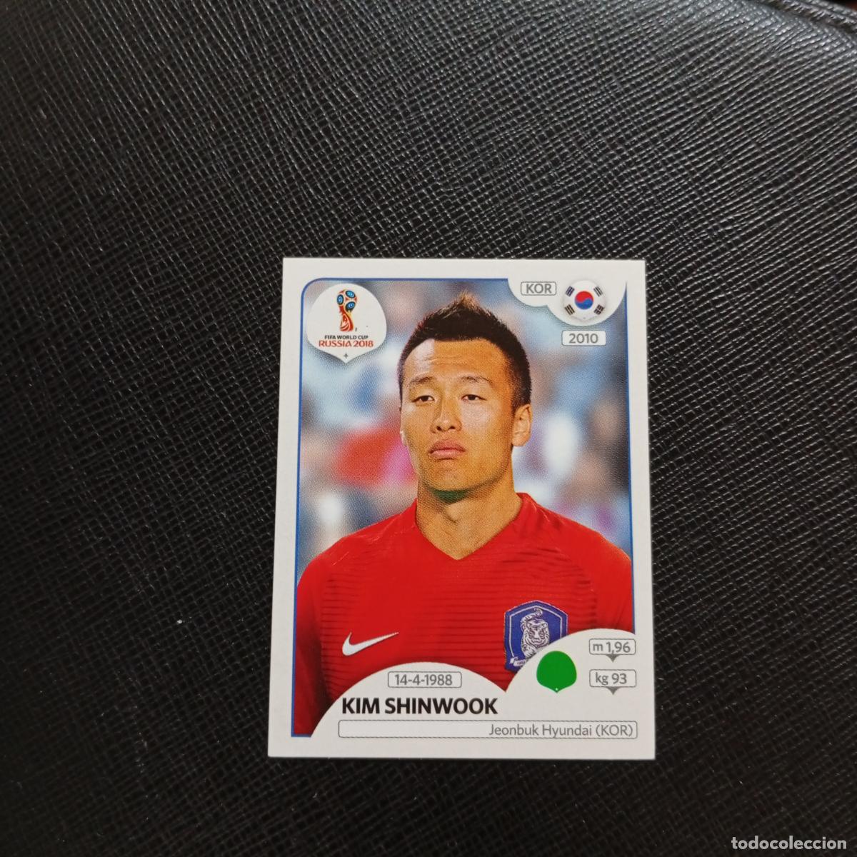 Figurine di Calcio: 510 KIM SHINWOOK KOREA PANINI MUNDIAL RUSIA 2018 CROMO FUTBOL 18 - SIN PEGAR - CJ2
