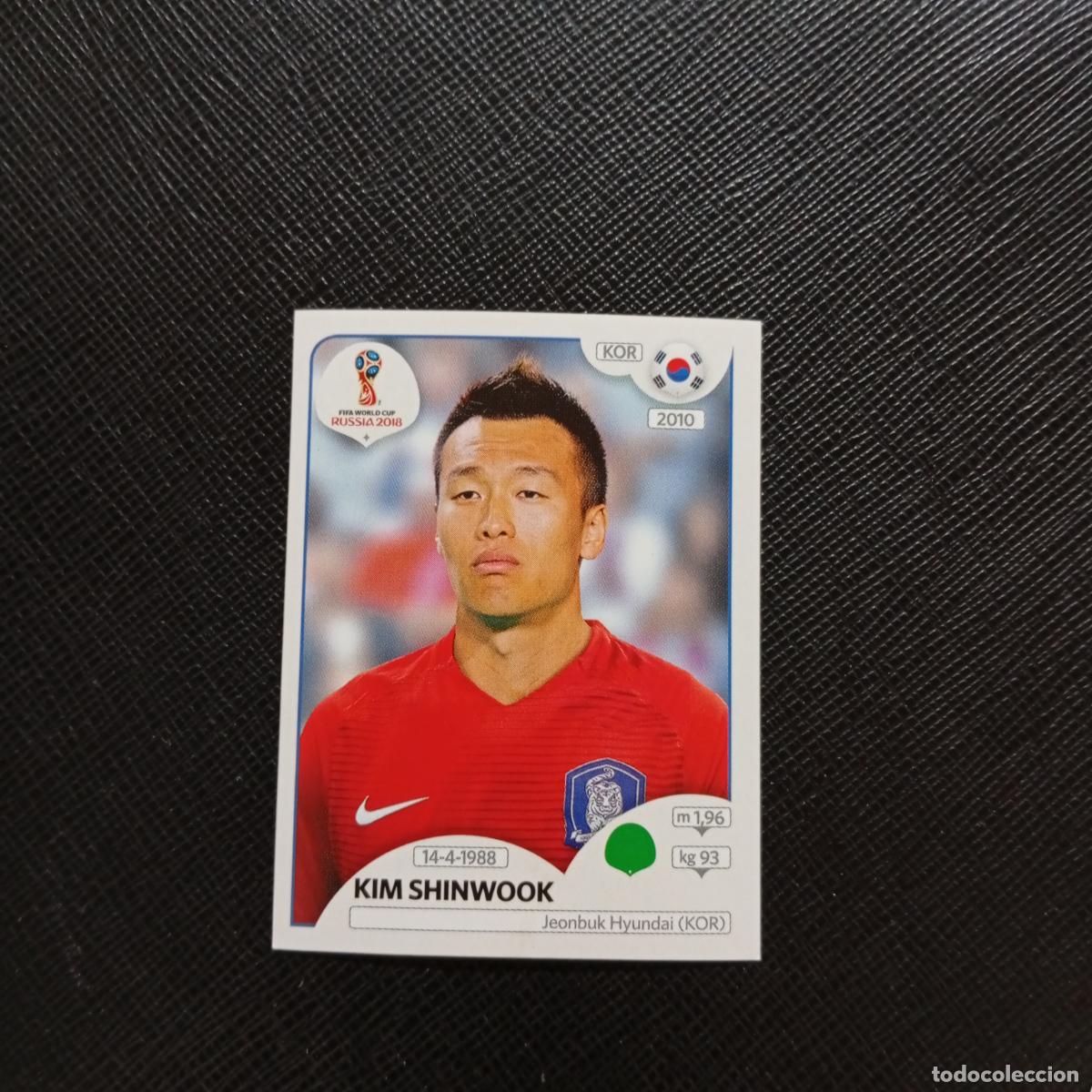 Figurine di Calcio: 510 KIM SHINWOOK KOREA PANINI MUNDIAL RUSIA 2018 CROMO FUTBOL 18 - SIN PEGAR - CJ2 ..