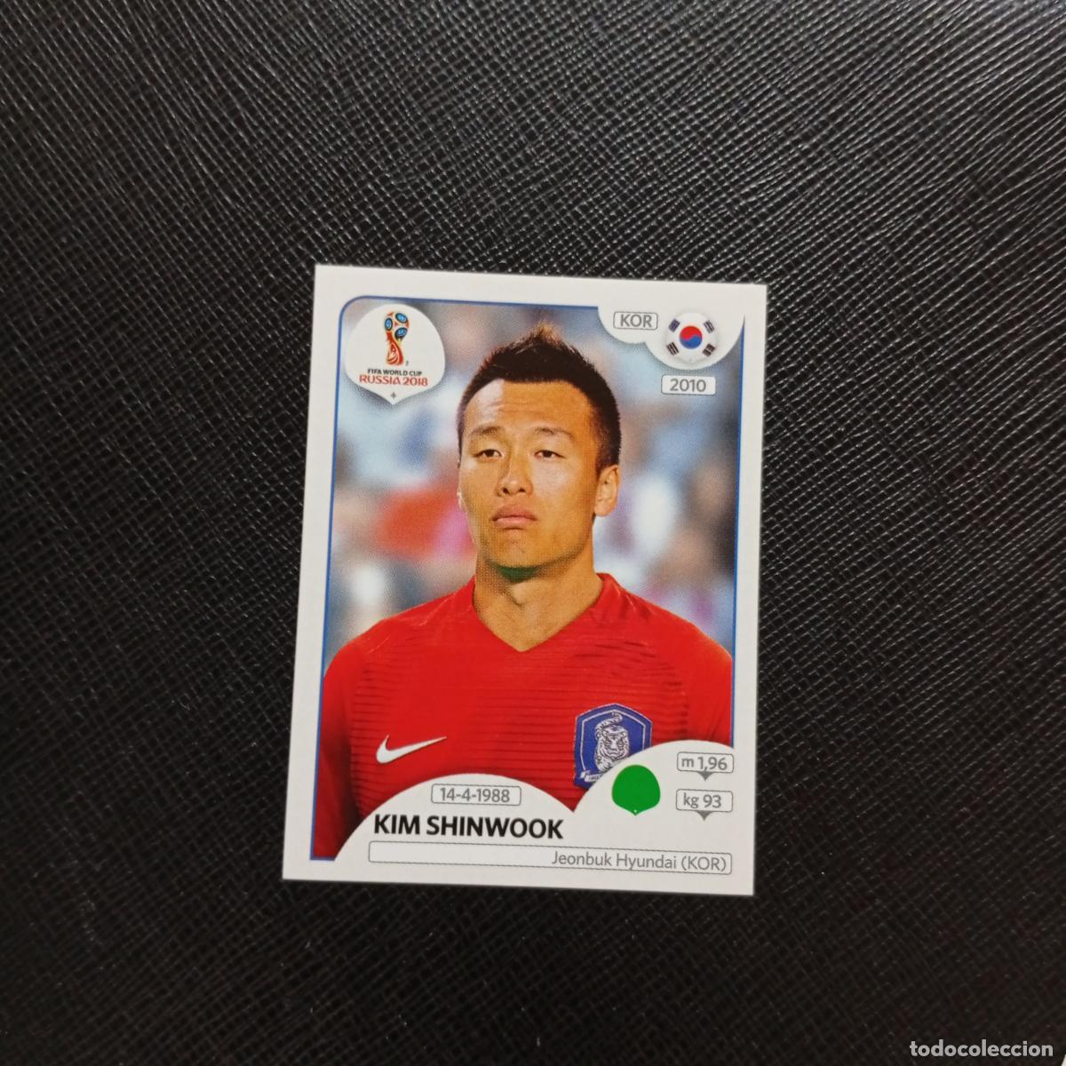 Figurine di Calcio: 510 KIM SHINWOOK KOREA PANINI MUNDIAL RUSIA 2018 CROMO FUTBOL 18 - SIN PEGAR - CJ2 ...