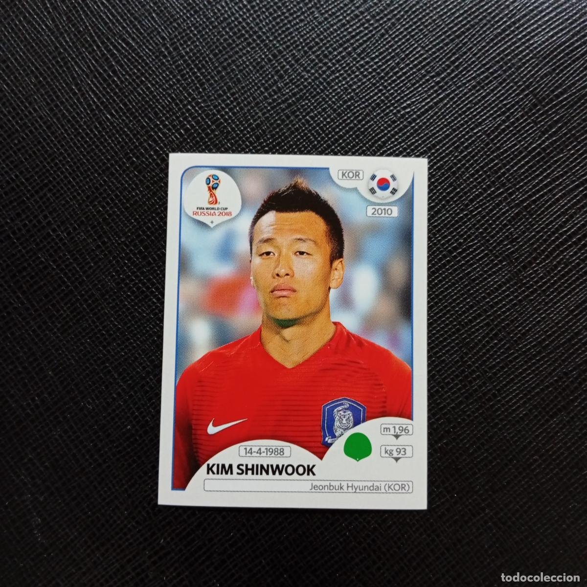 Figurine di Calcio: 510 KIM SHINWOOK KOREA PANINI MUNDIAL RUSIA 2018 CROMO FUTBOL 18 - SIN PEGAR - CJ2 ...