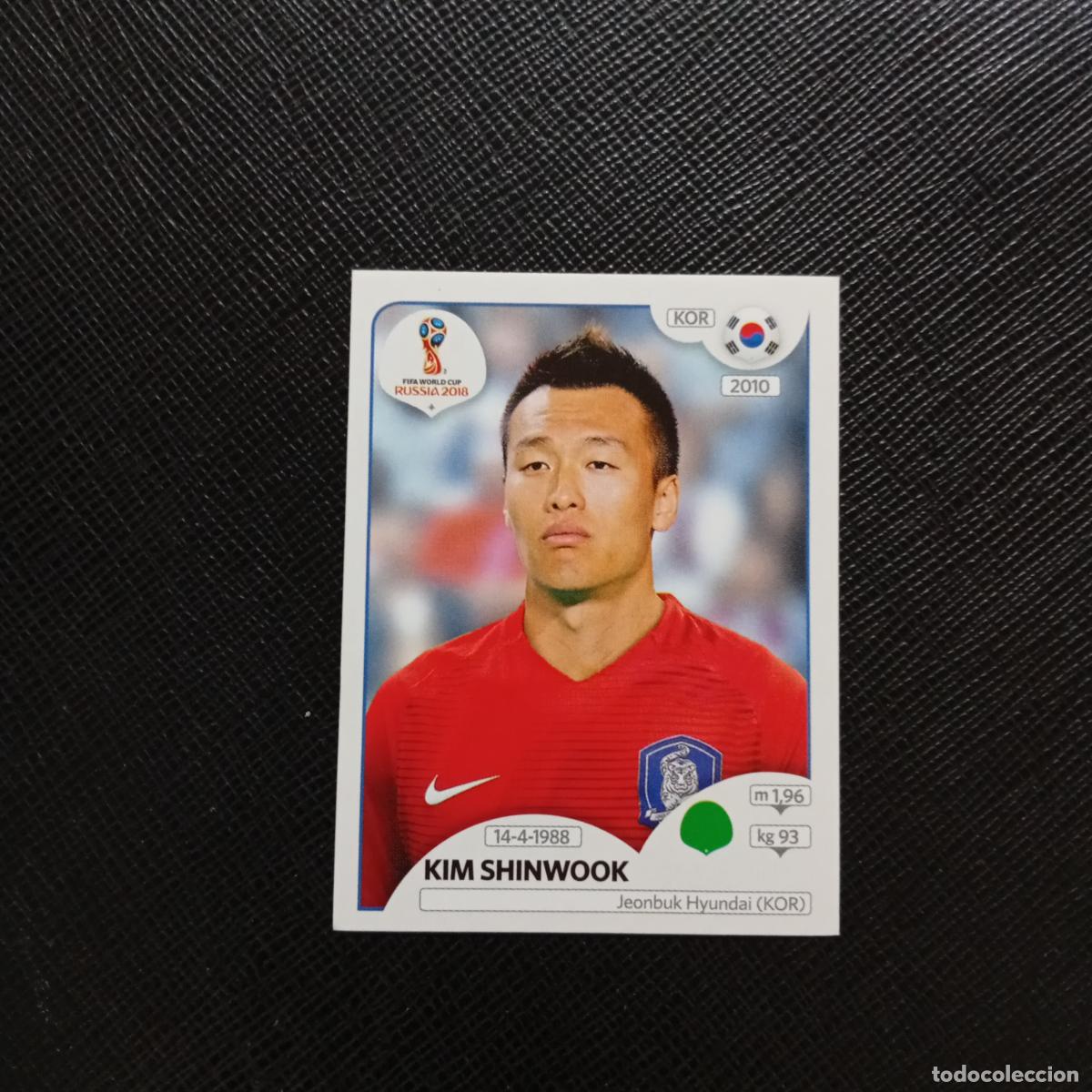 Figurine di Calcio: 510 KIM SHINWOOK KOREA PANINI MUNDIAL RUSIA 2018 CROMO FUTBOL 18 - SIN PEGAR - CJ2 ....