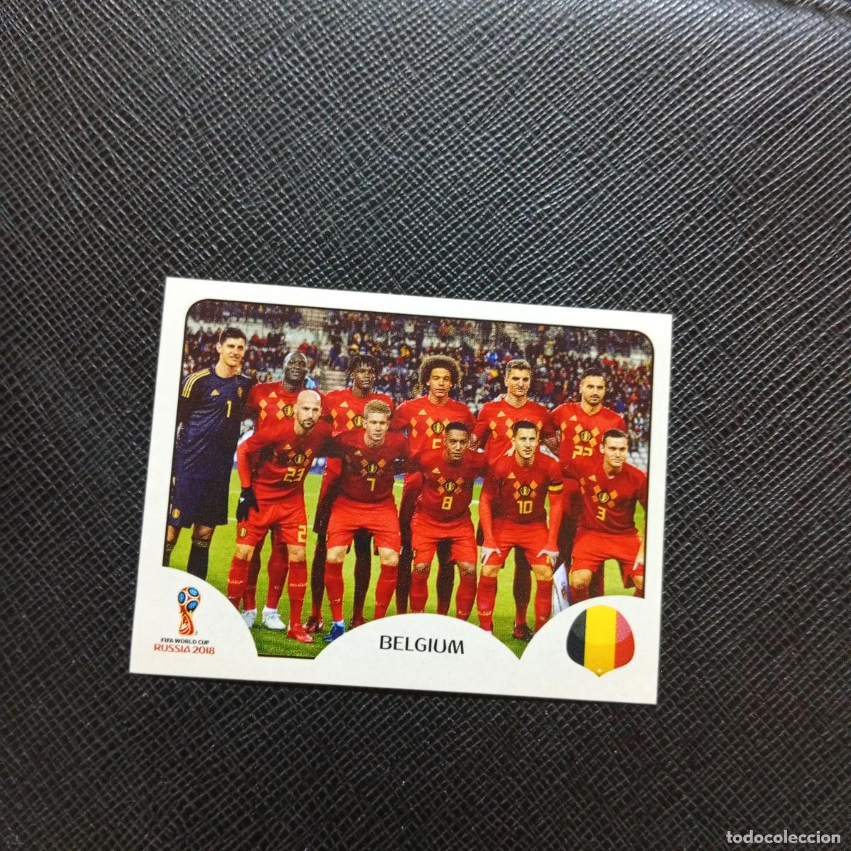 Cromos de f&uacute;tbol: 513 ALINEACION BELGICA PANINI MUNDIAL RUSIA 2018 CROMO FUTBOL 18 - SIN PEGAR - CJ2 ...