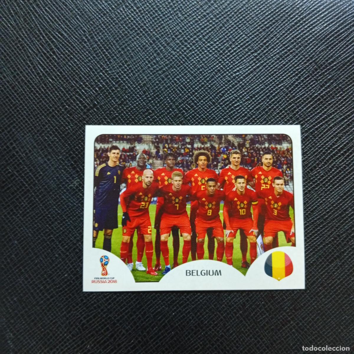 Cromos de f&uacute;tbol: 513 ALINEACION BELGICA PANINI MUNDIAL RUSIA 2018 CROMO FUTBOL 18 - SIN PEGAR - CJ2 ...