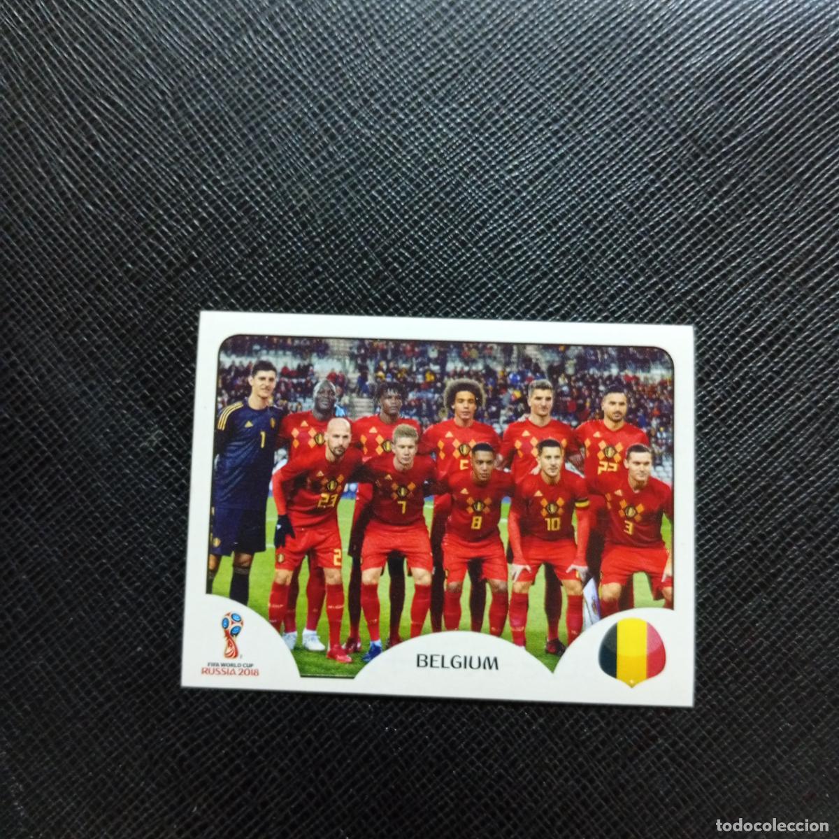 Fu&szlig;ball-Sticker: 513 ALINEACION BELGICA PANINI MUNDIAL RUSIA 2018 CROMO FUTBOL 18 - SIN PEGAR - CJ2 ........