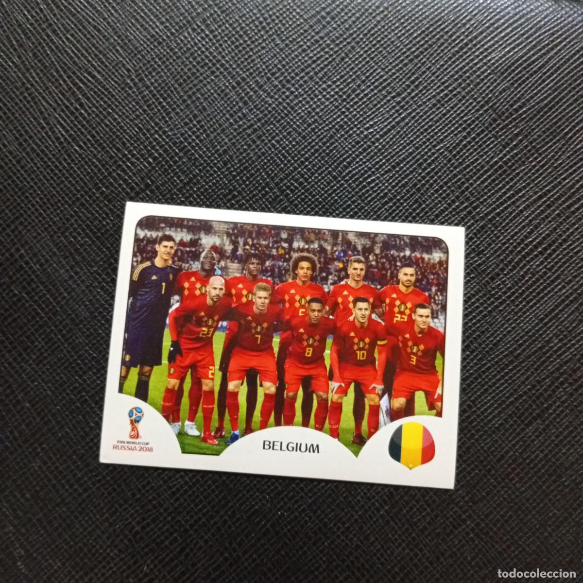 Fu&szlig;ball-Sticker: 513 ALINEACION BELGICA PANINI MUNDIAL RUSIA 2018 CROMO FUTBOL 18 - SIN PEGAR - CJ2 ...........