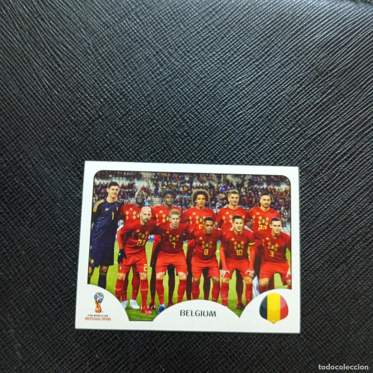 Fu&szlig;ball-Sticker: 513 ALINEACION BELGICA PANINI MUNDIAL RUSIA 2018 CROMO FUTBOL 18 - SIN PEGAR - CJ2 .............