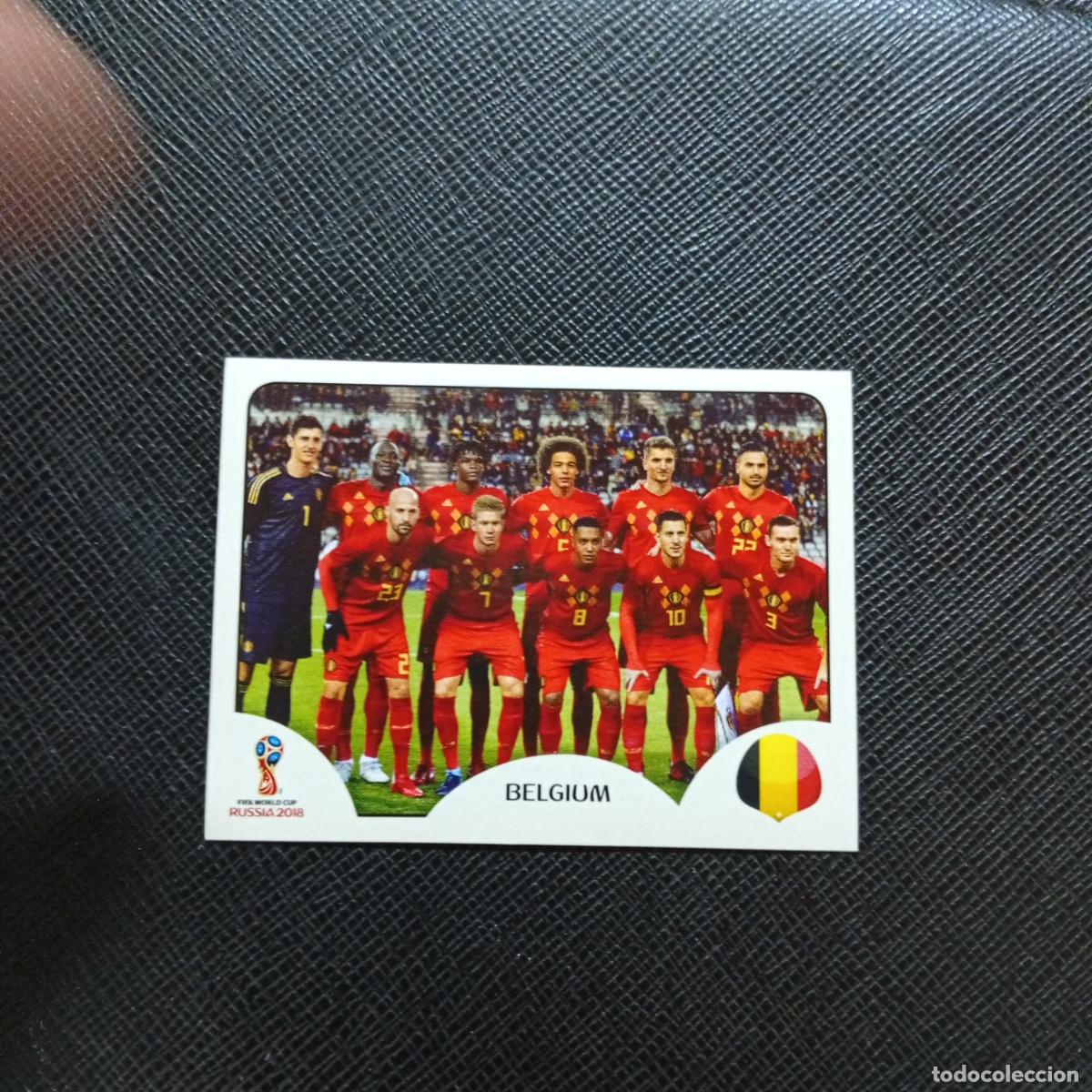 Fu&szlig;ball-Sticker: 513 ALINEACION BELGICA PANINI MUNDIAL RUSIA 2018 CROMO FUTBOL 18 - SIN PEGAR - CJ2 ...............