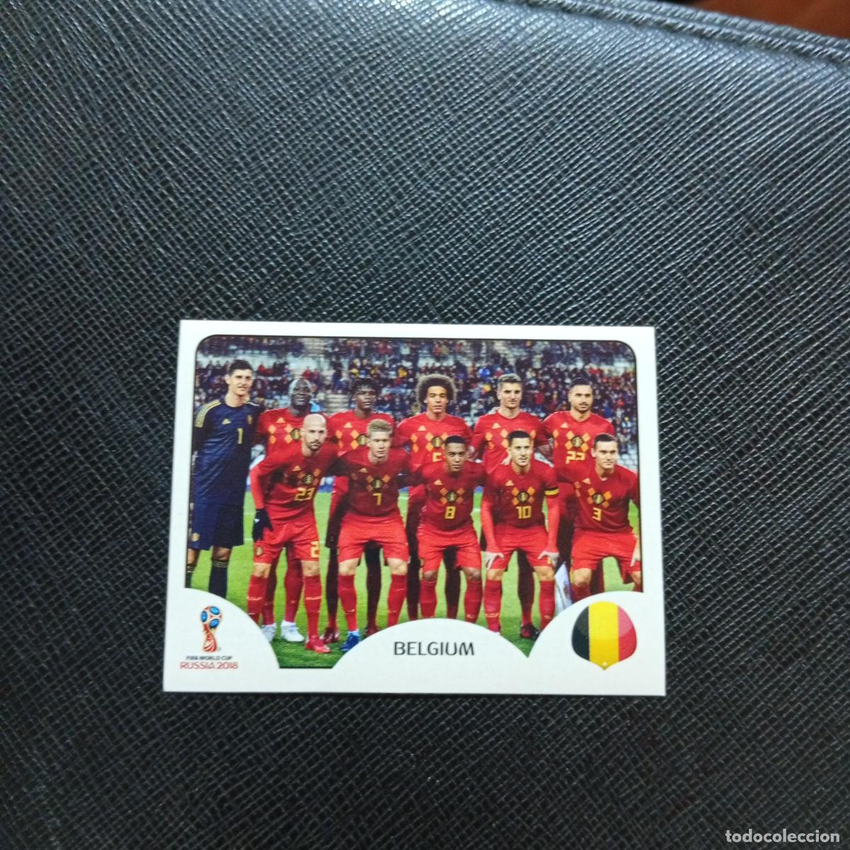 Fu&szlig;ball-Sticker: 513 ALINEACION BELGICA PANINI MUNDIAL RUSIA 2018 CROMO FUTBOL 18 - SIN PEGAR - CJ2 .................