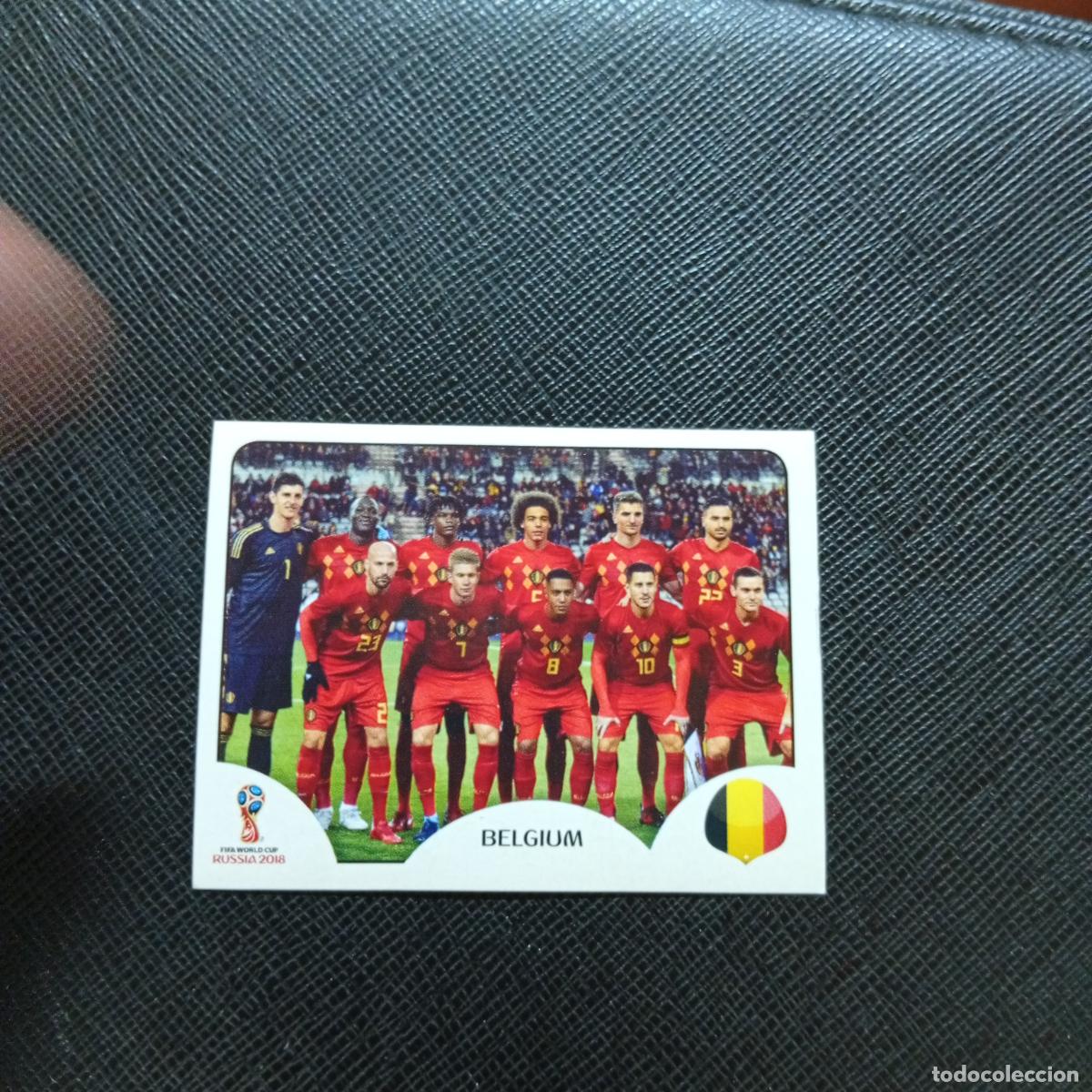 Fu&szlig;ball-Sticker: 513 ALINEACION BELGICA PANINI MUNDIAL RUSIA 2018 CROMO FUTBOL 18 - SIN PEGAR - CJ2 .................