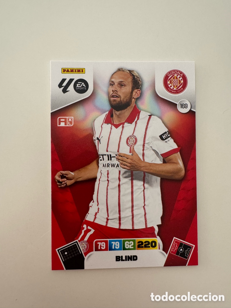 Fu&szlig;ball-Sticker: PANINI ADRENALYN XL LIGA 2025-2026 25-26 &ndash; Daley Blind Girona FC N&ordm; 169