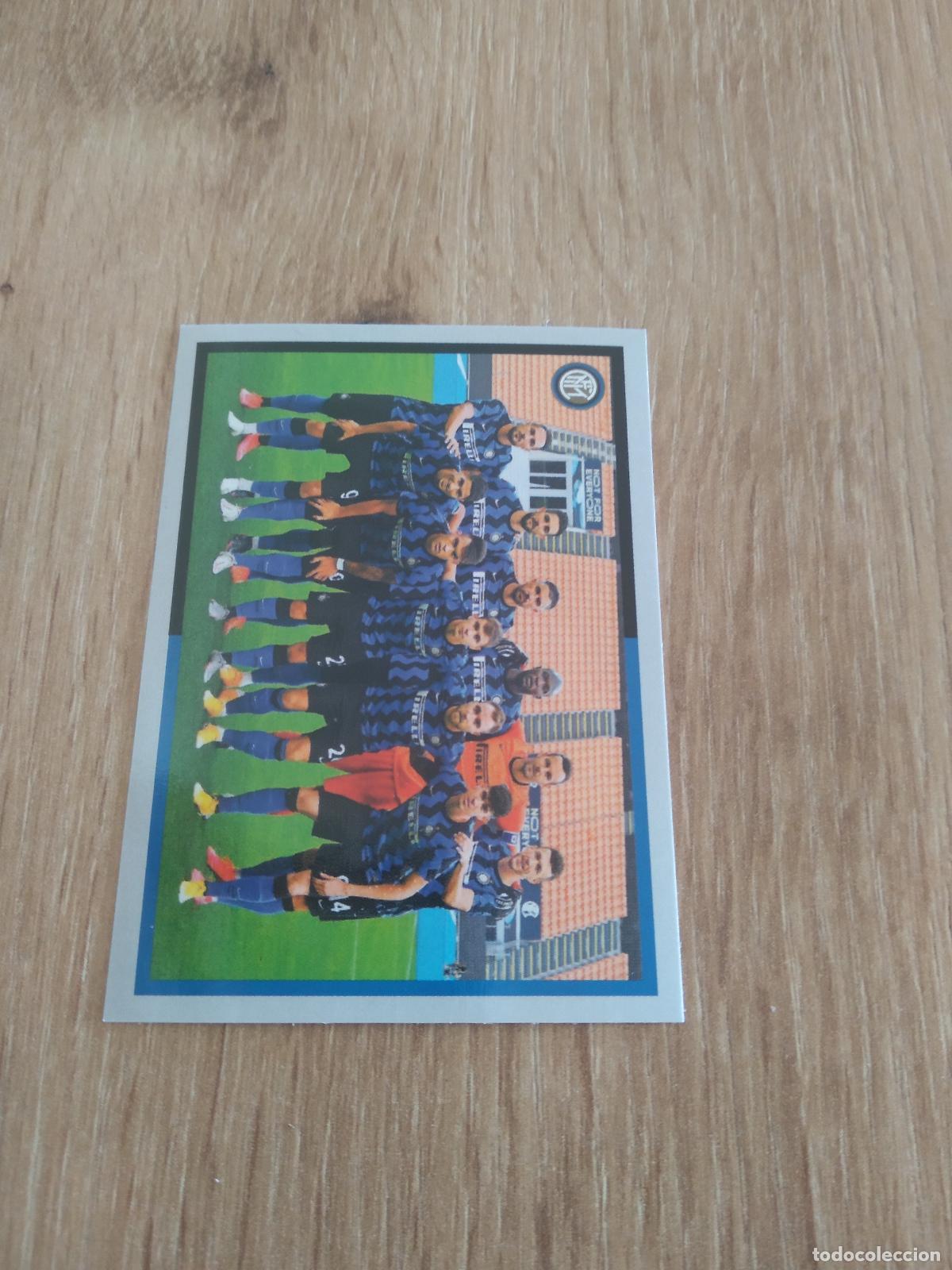 Cromos de f&uacute;tbol: 268 EQUIPO PLANTILLA INTER MILAN CROMO FUTBOL PANINI LIGA ITALIA 20-21 CALCIATORI 2020-2021
