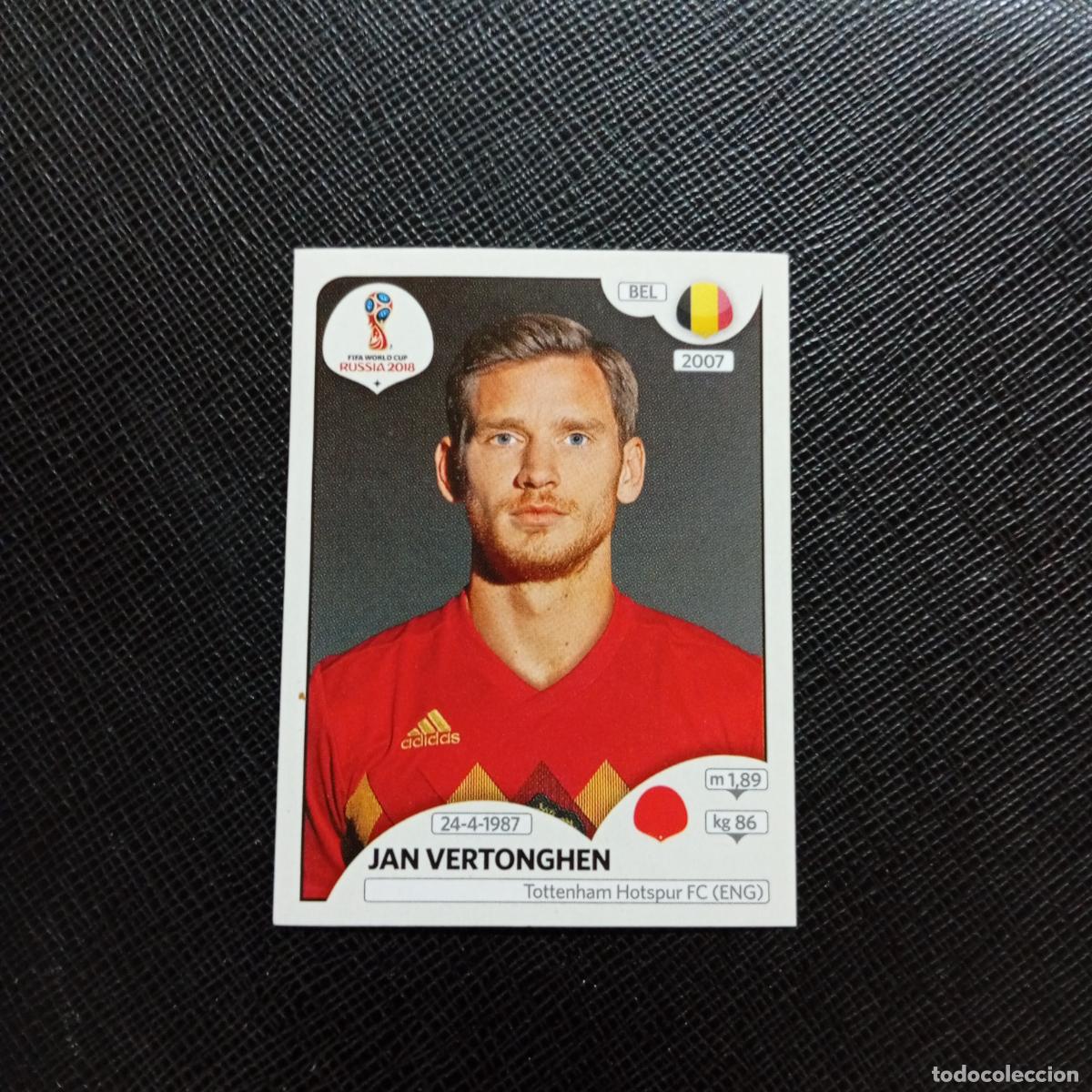Cromos de f&uacute;tbol: 517 JAN VERTONGHEN BELGICA PANINI MUNDIAL RUSIA 2018 CROMO FUTBOL 18 - SIN PEGAR - CJ2 ..