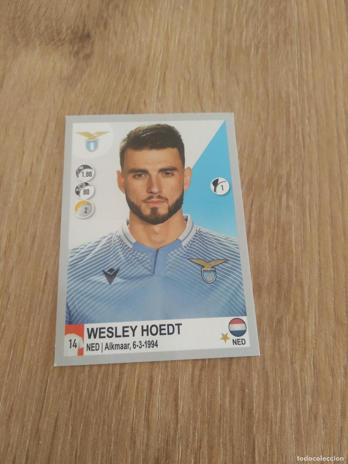 Cromos de f&uacute;tbol: 300 WESLEY HOEDT LAZIO CROMO FUTBOL PANINI LIGA ITALIA 20-21 CALCIATORI 2020-2021