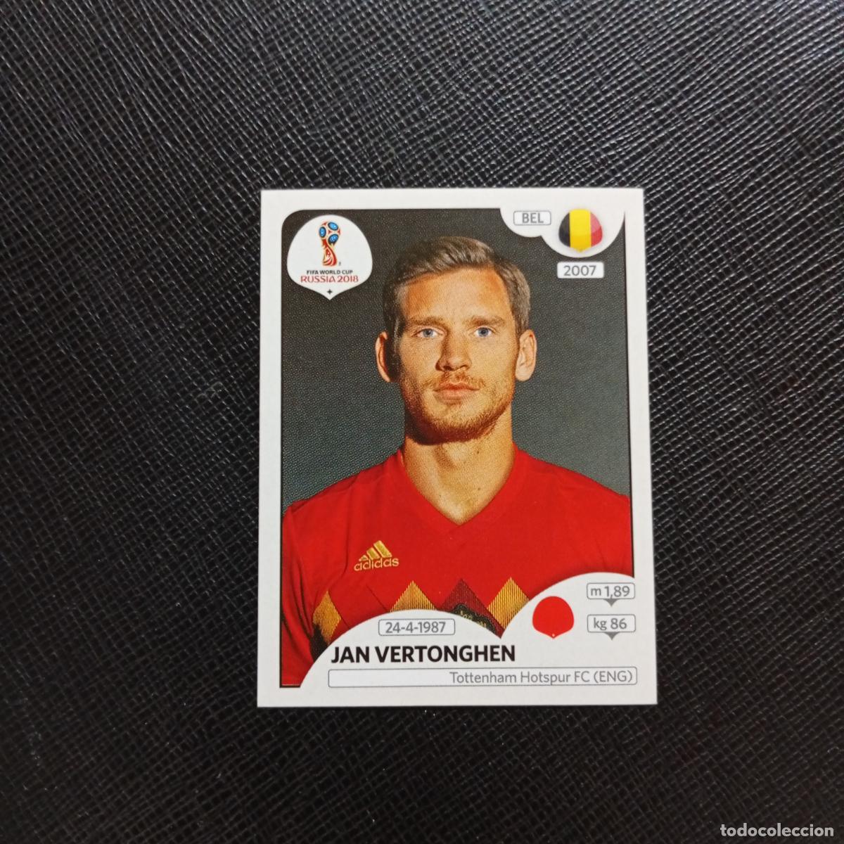Cromos de f&uacute;tbol: 517 JAN VERTONGHEN BELGICA PANINI MUNDIAL RUSIA 2018 CROMO FUTBOL 18 - SIN PEGAR - CJ2 ...