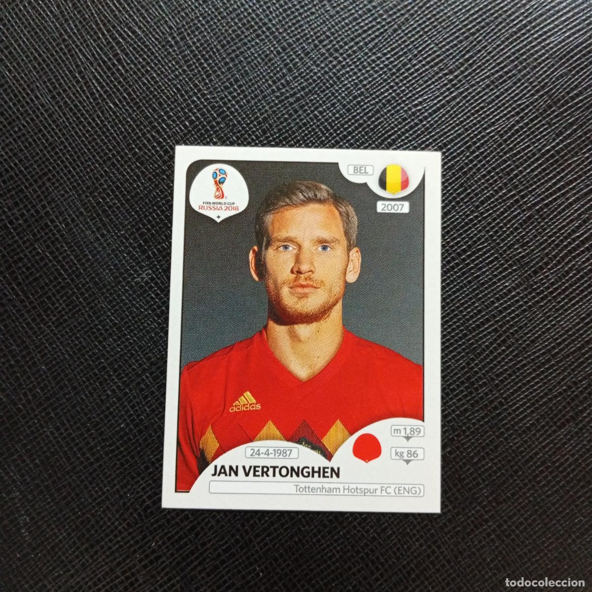 Cromos de f&uacute;tbol: 517 JAN VERTONGHEN BELGICA PANINI MUNDIAL RUSIA 2018 CROMO FUTBOL 18 - SIN PEGAR - CJ2 ...