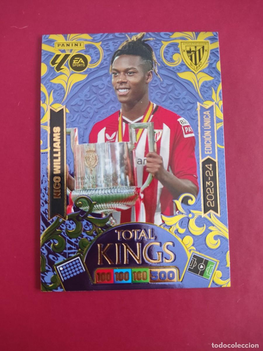 Cromos de f&uacute;tbol: NICO WILLIAMS ATHLETIC BILBAO TOTAL KINGS EDICI&Oacute;N UNICA ADRENALYN 2025-26 DREAM BOX