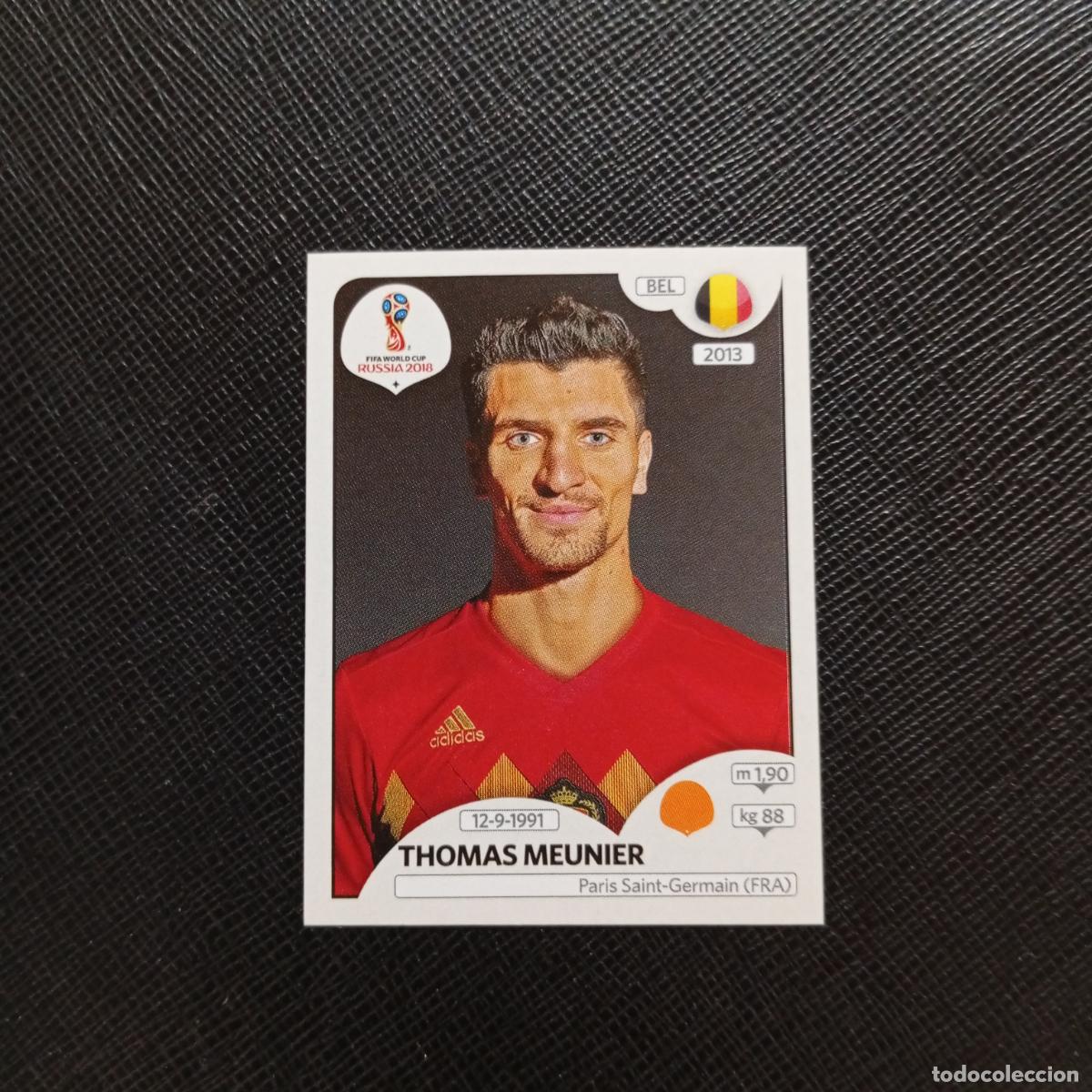 Cromos de f&uacute;tbol: 519 THOMAS MEUNIER BELGICA PANINI MUNDIAL RUSIA 2018 CROMO FUTBOL 18 - SIN PEGAR - CJ2 .