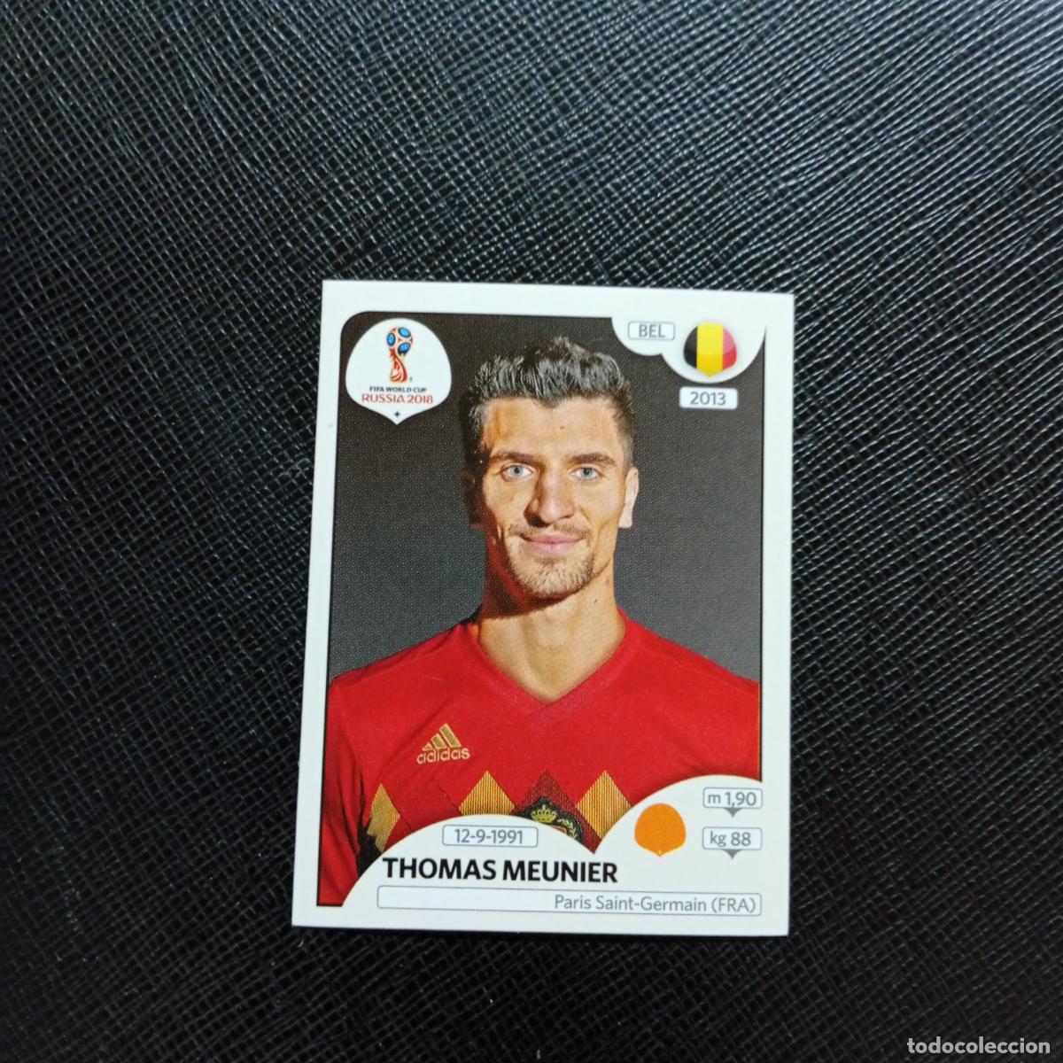 Cromos de f&uacute;tbol: 519 THOMAS MEUNIER BELGICA PANINI MUNDIAL RUSIA 2018 CROMO FUTBOL 18 - SIN PEGAR - CJ2 .