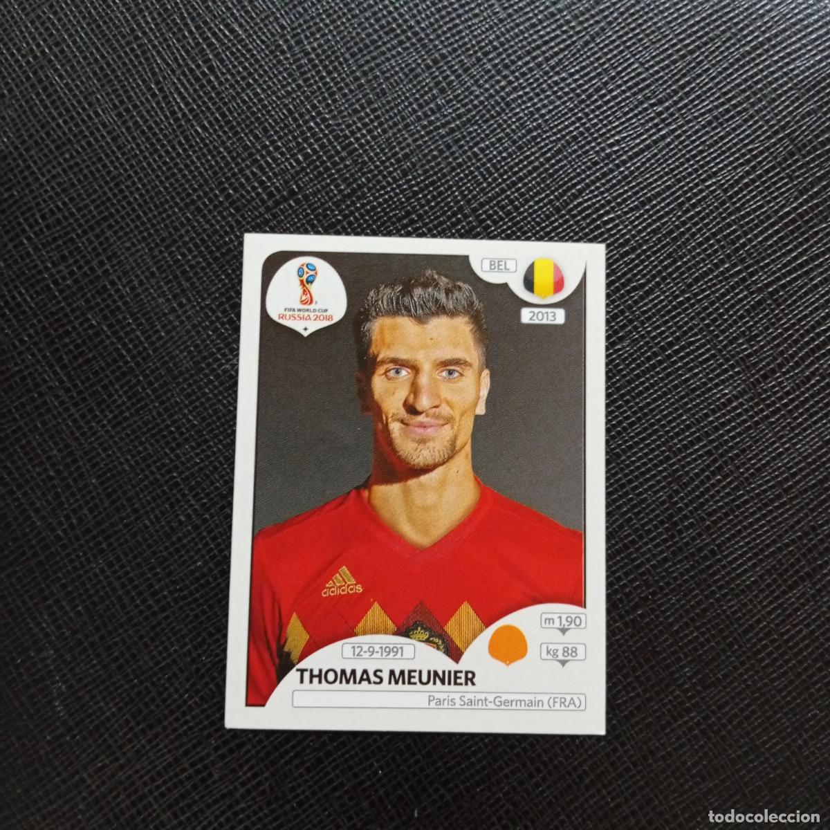 Cromos de f&uacute;tbol: 519 THOMAS MEUNIER BELGICA PANINI MUNDIAL RUSIA 2018 CROMO FUTBOL 18 - SIN PEGAR - CJ2 ..