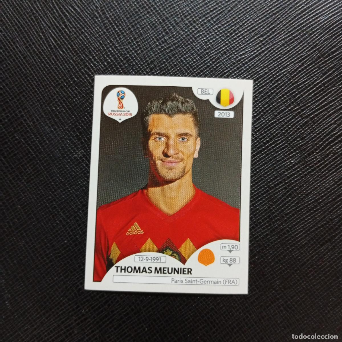 Cromos de f&uacute;tbol: 519 THOMAS MEUNIER BELGICA PANINI MUNDIAL RUSIA 2018 CROMO FUTBOL 18 - SIN PEGAR - CJ2 ....
