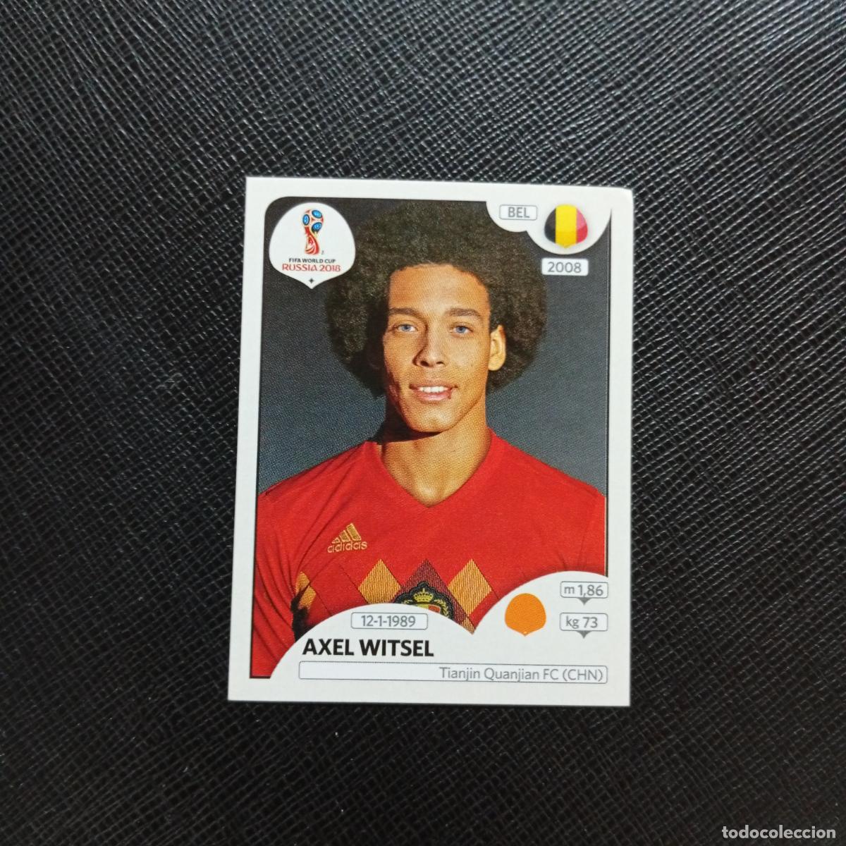 Cromos de f&uacute;tbol: 520 AXEL WITSEL BELGICA PANINI MUNDIAL RUSIA 2018 CROMO FUTBOL 18 - SIN PEGAR - CJ2