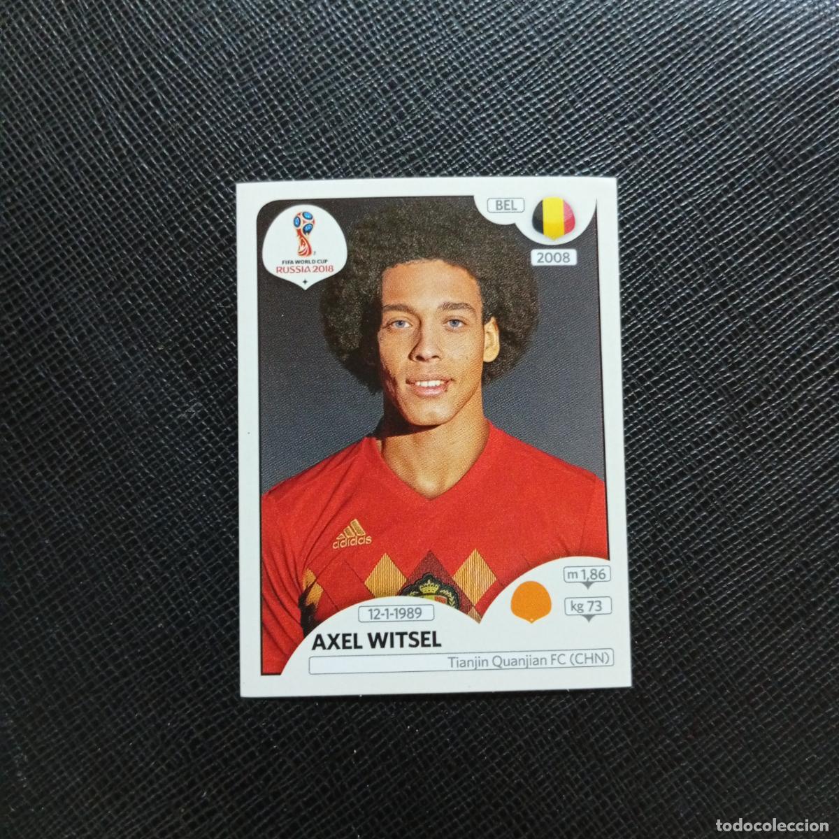 Figurine di Calcio: 520 AXEL WITSEL BELGICA PANINI MUNDIAL RUSIA 2018 CROMO FUTBOL 18 - SIN PEGAR - CJ2 ..