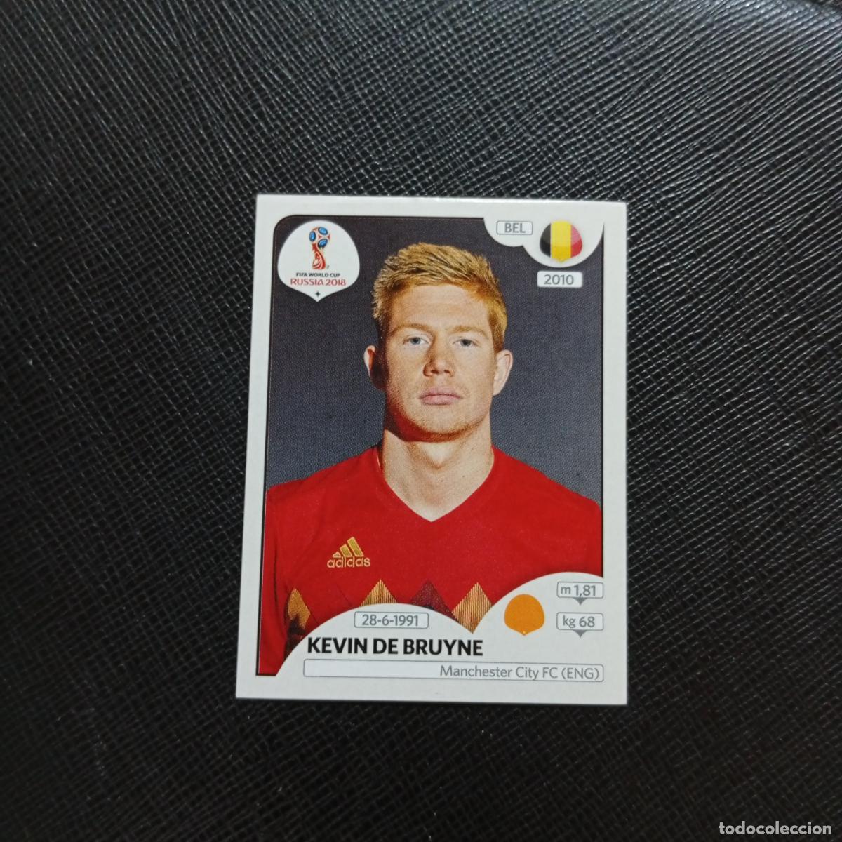 Fu&szlig;ball-Sticker: 522 DE BRUYNE BELGICA PANINI MUNDIAL RUSIA 2018 CROMO FUTBOL 18 - SIN PEGAR - CJ2