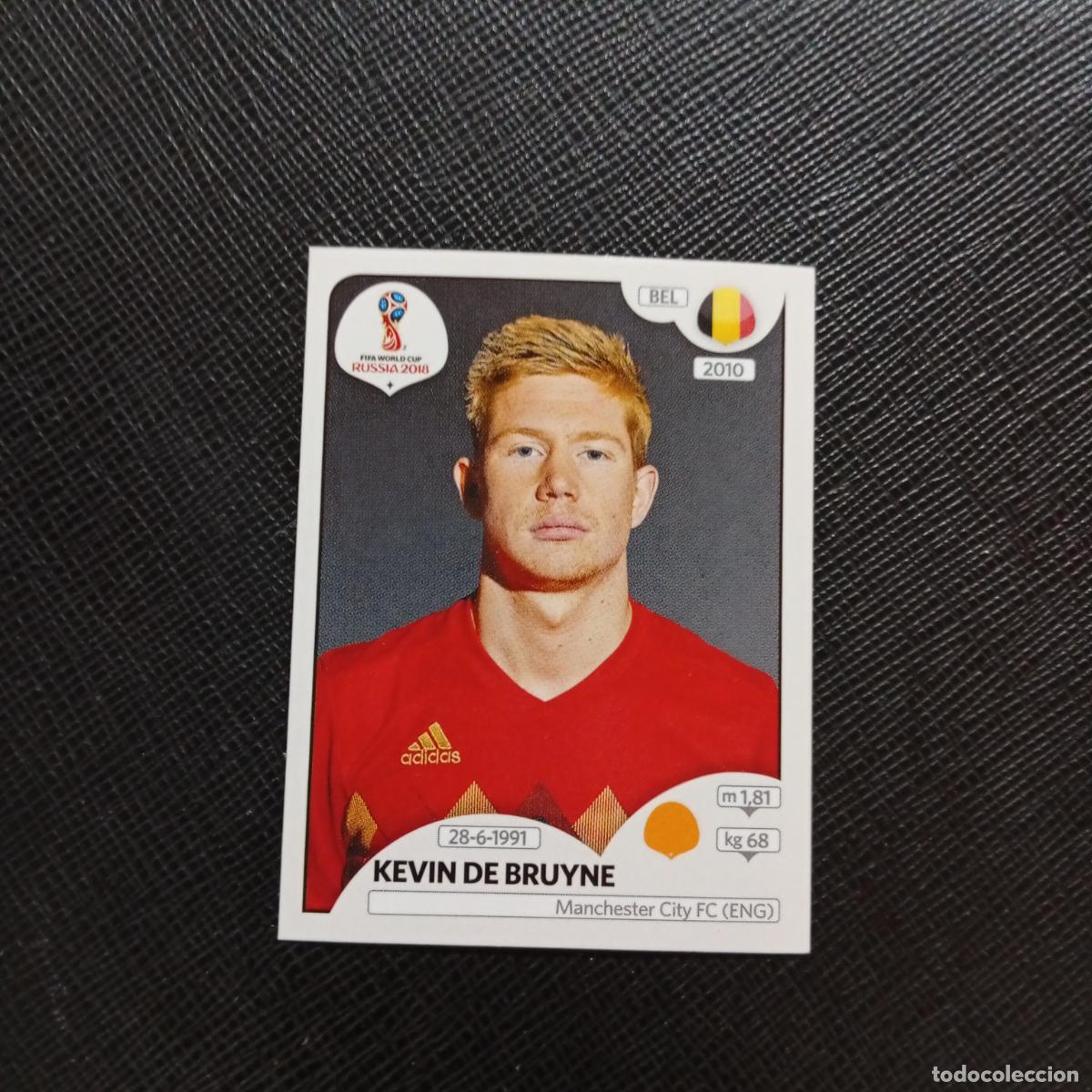 Fu&szlig;ball-Sticker: 522 DE BRUYNE BELGICA PANINI MUNDIAL RUSIA 2018 CROMO FUTBOL 18 - SIN PEGAR - CJ2