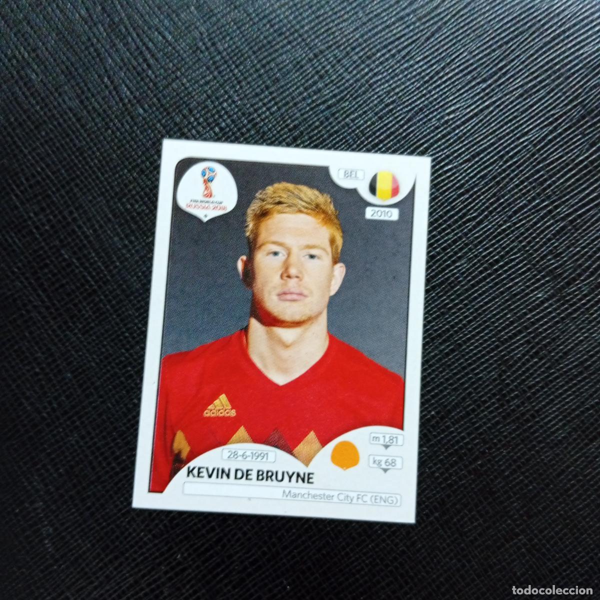 Fu&szlig;ball-Sticker: 522 DE BRUYNE BELGICA PANINI MUNDIAL RUSIA 2018 CROMO FUTBOL 18 - SIN PEGAR - CJ2 ..