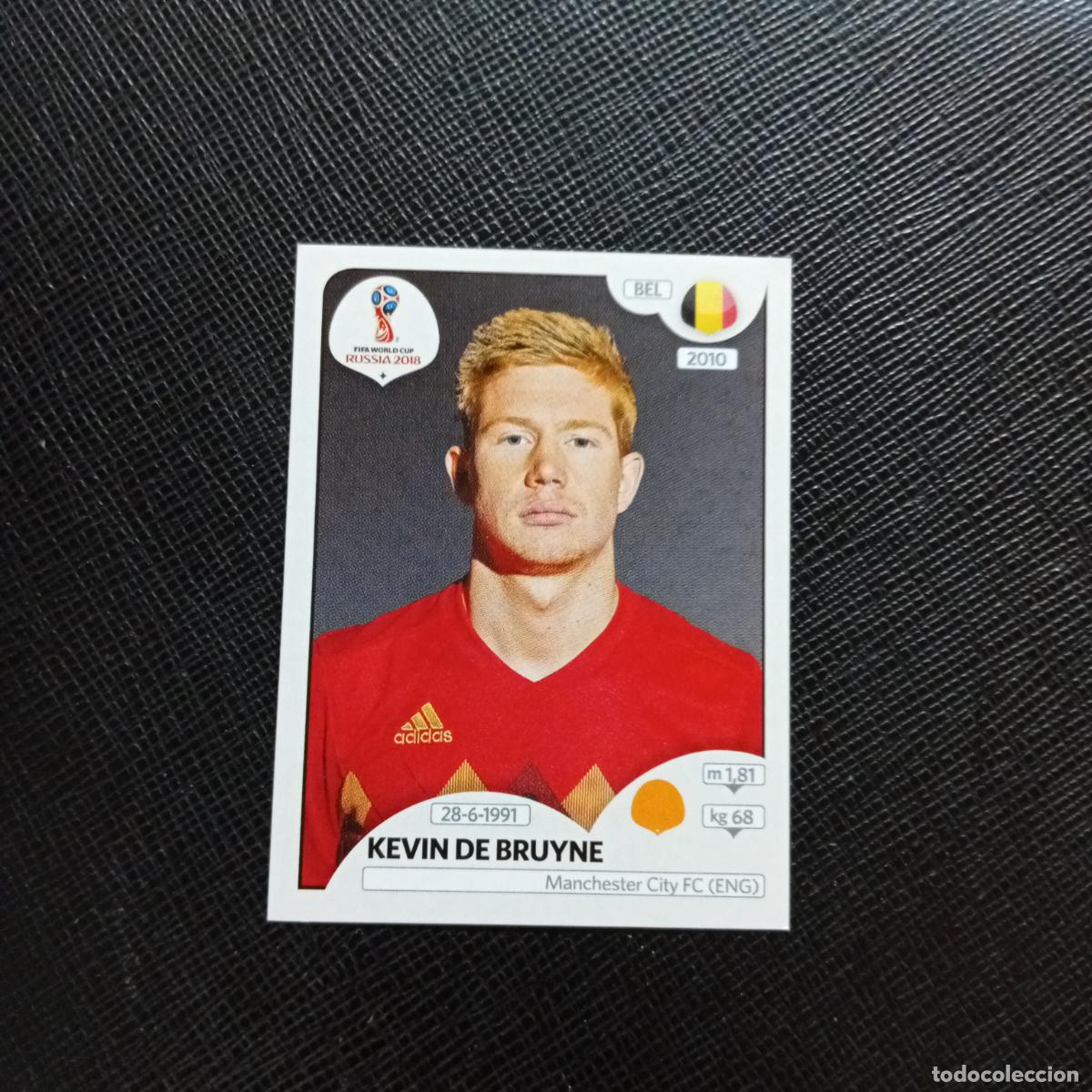 Fu&szlig;ball-Sticker: 522 DE BRUYNE BELGICA PANINI MUNDIAL RUSIA 2018 CROMO FUTBOL 18 - SIN PEGAR - CJ2 ..