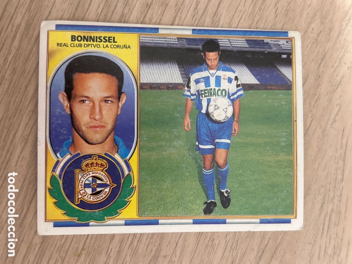 Cromos de f&uacute;tbol: BONNISSEL DEPORTIVO COLOCA LIGA ESTE 1996 1997 96 97 NUNCA PEGADO SIN PEGAR