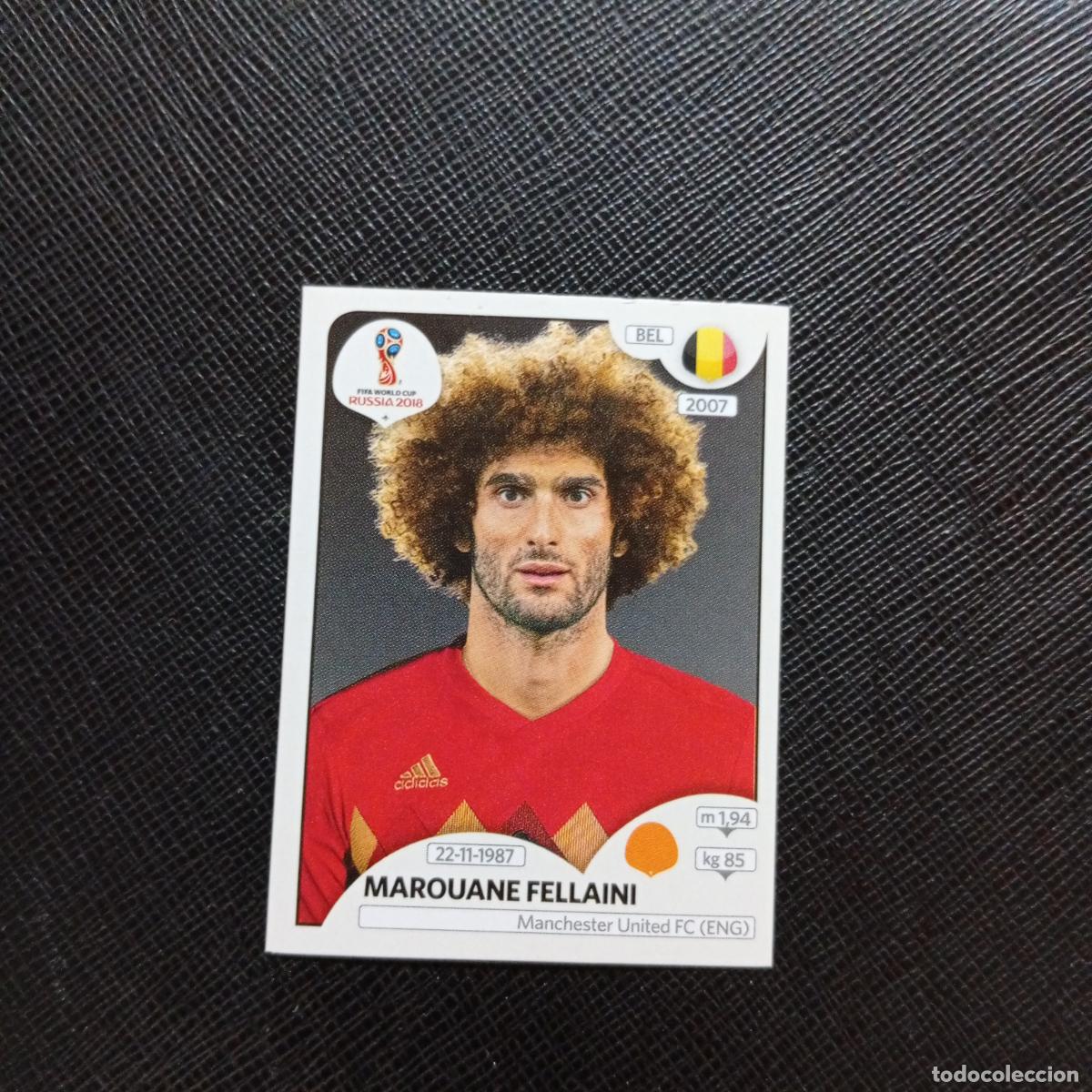 Cromos de f&uacute;tbol: 523 FELLAINI BELGICA PANINI MUNDIAL RUSIA 2018 CROMO FUTBOL 18 - SIN PEGAR - CJ2