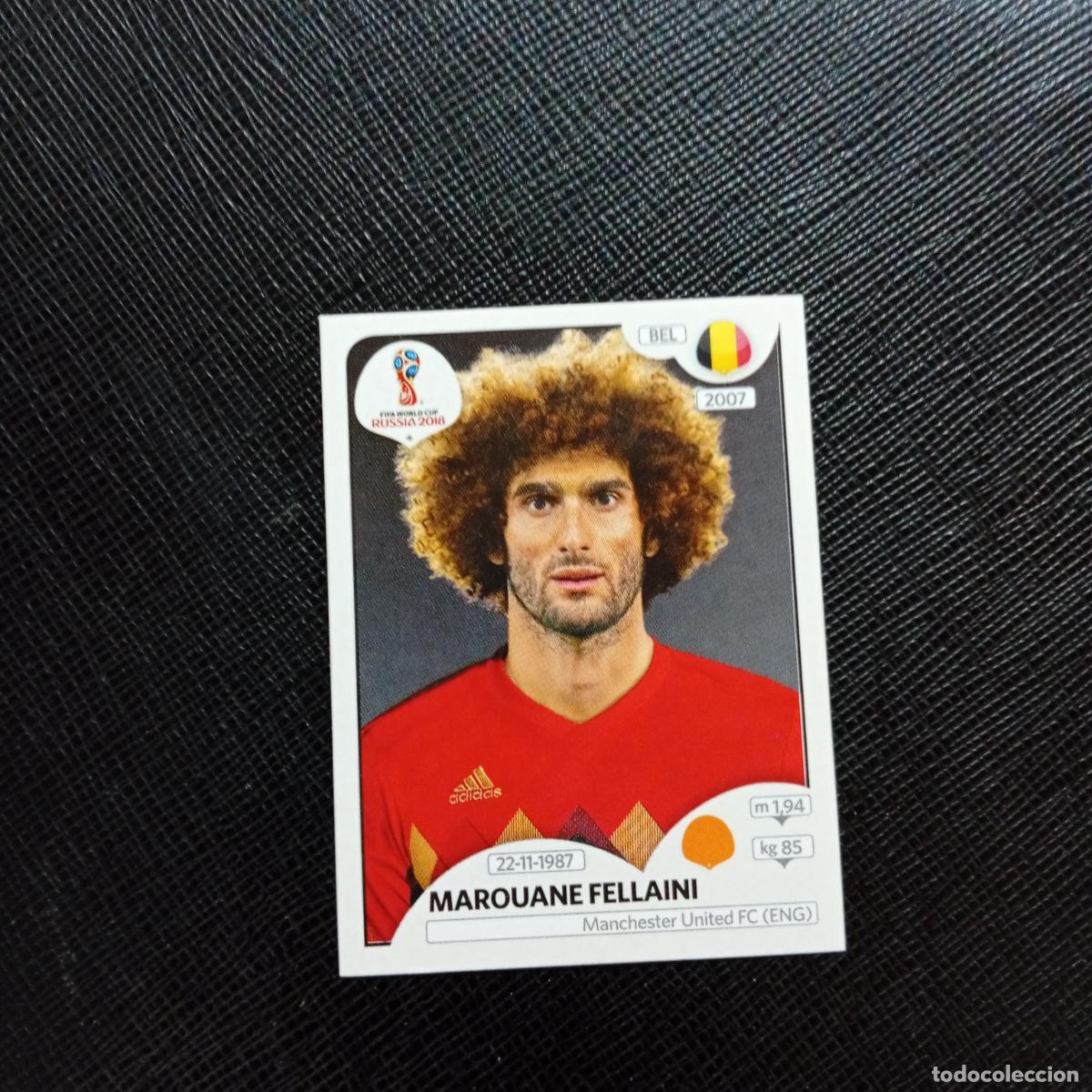 Cromos de f&uacute;tbol: 523 FELLAINI BELGICA PANINI MUNDIAL RUSIA 2018 CROMO FUTBOL 18 - SIN PEGAR - CJ2