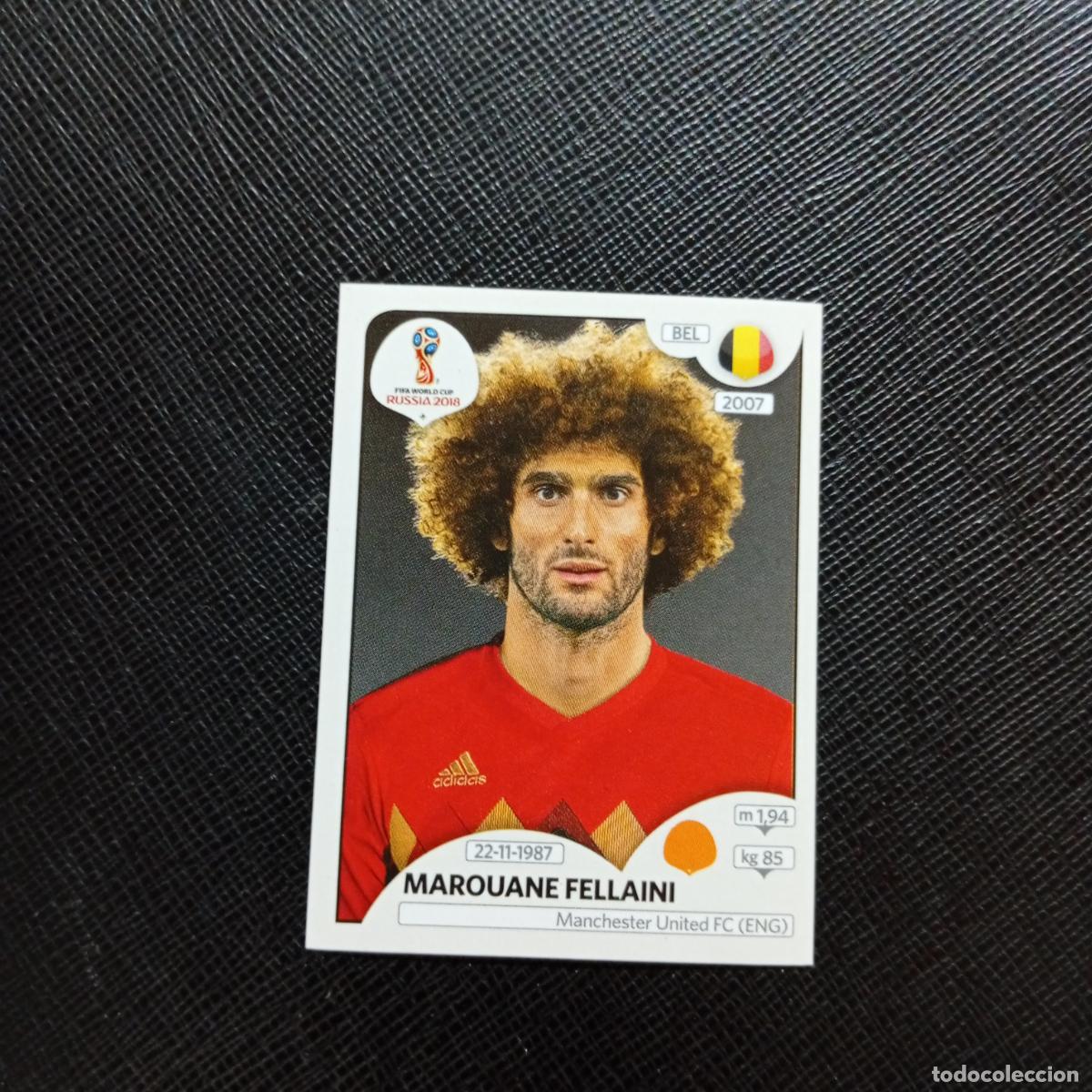 Cromos de f&uacute;tbol: 523 FELLAINI BELGICA PANINI MUNDIAL RUSIA 2018 CROMO FUTBOL 18 - SIN PEGAR - CJ2