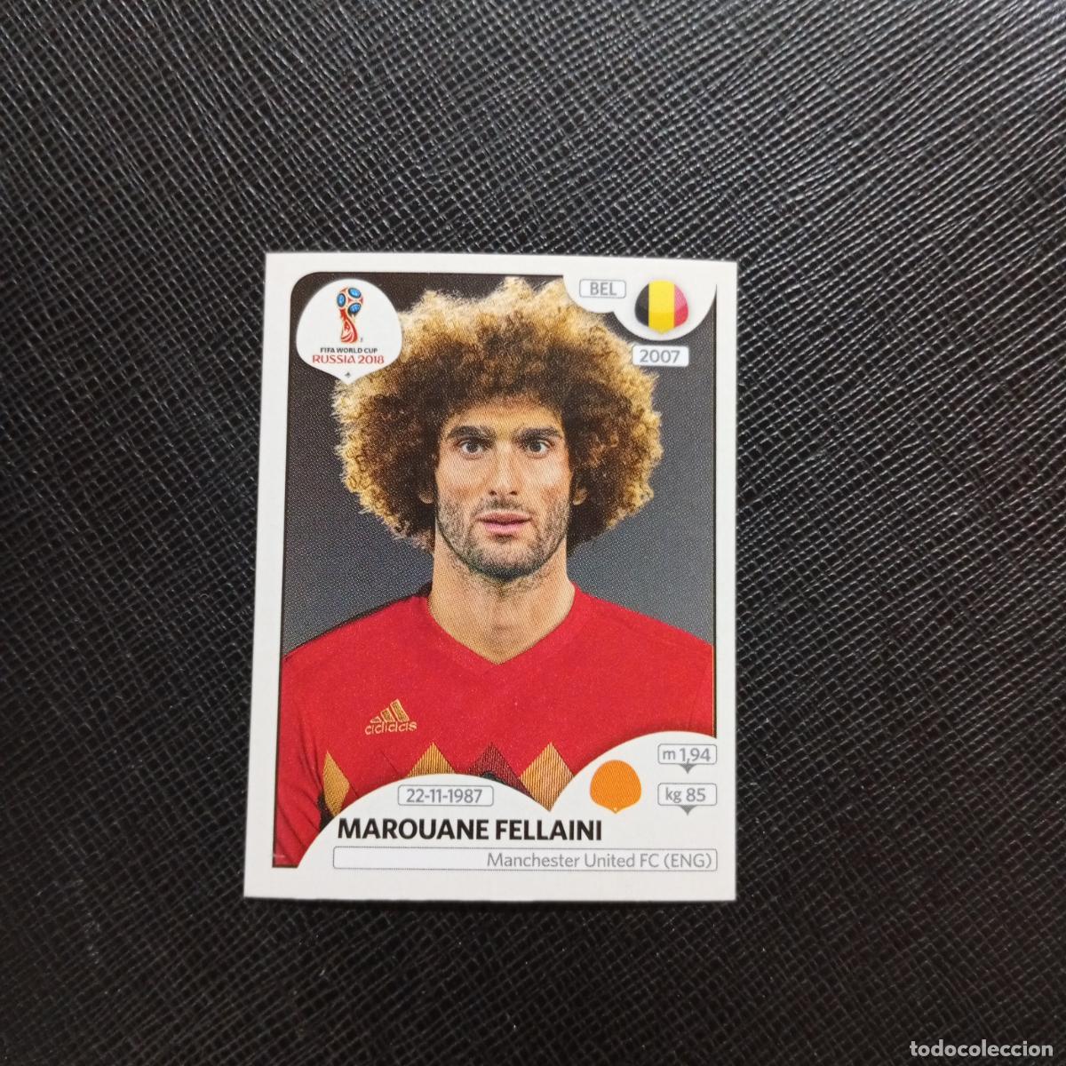 Cromos de f&uacute;tbol: 523 FELLAINI BELGICA PANINI MUNDIAL RUSIA 2018 CROMO FUTBOL 18 - SIN PEGAR - CJ2 .
