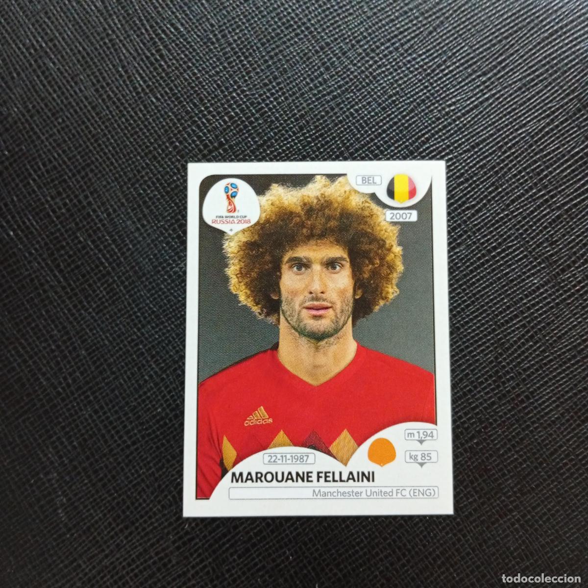 Cromos de f&uacute;tbol: 523 FELLAINI BELGICA PANINI MUNDIAL RUSIA 2018 CROMO FUTBOL 18 - SIN PEGAR - CJ2 ..
