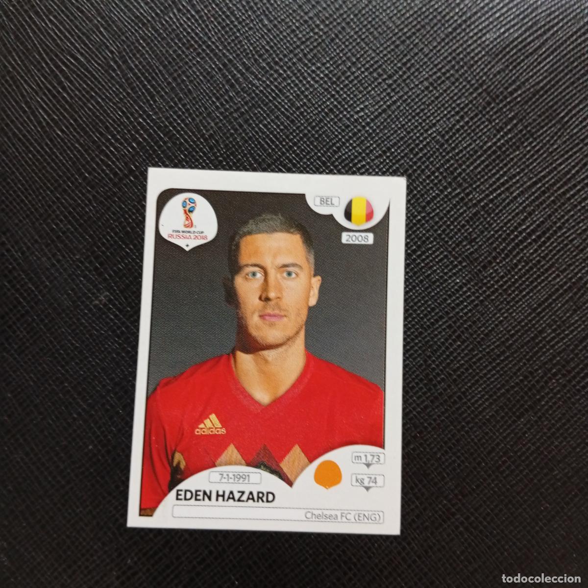 Cromos de f&uacute;tbol: 527 EDEN HAZARD BELGICA PANINI MUNDIAL RUSIA 2018 CROMO FUTBOL 18 - SIN PEGAR - CJ2 B
