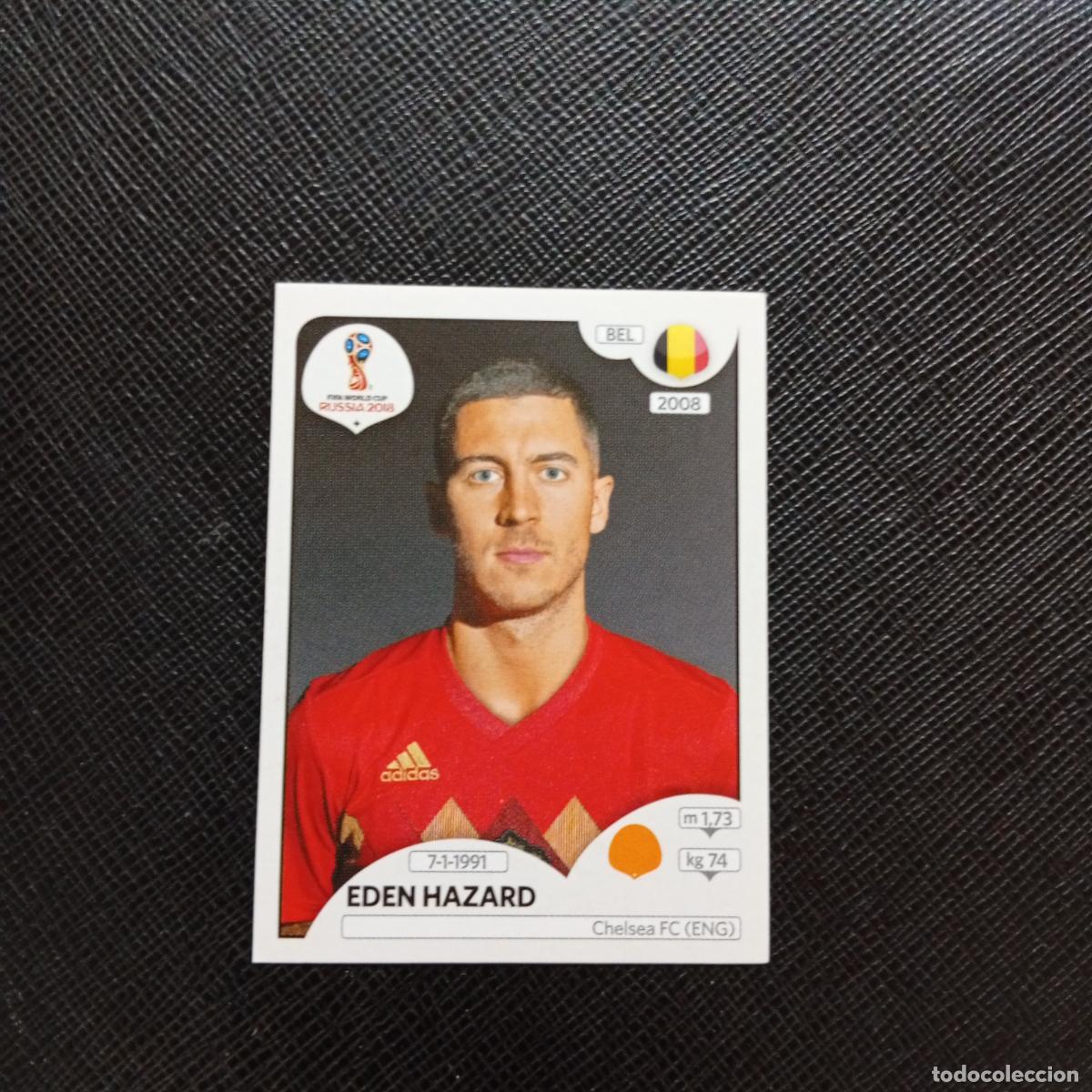 Cromos de f&uacute;tbol: 527 EDEN HAZARD BELGICA PANINI MUNDIAL RUSIA 2018 CROMO FUTBOL 18 - SIN PEGAR - CJ2