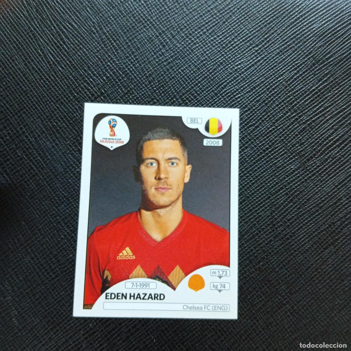 Cromos de f&uacute;tbol: 527 EDEN HAZARD BELGICA PANINI MUNDIAL RUSIA 2018 CROMO FUTBOL 18 - SIN PEGAR - CJ2