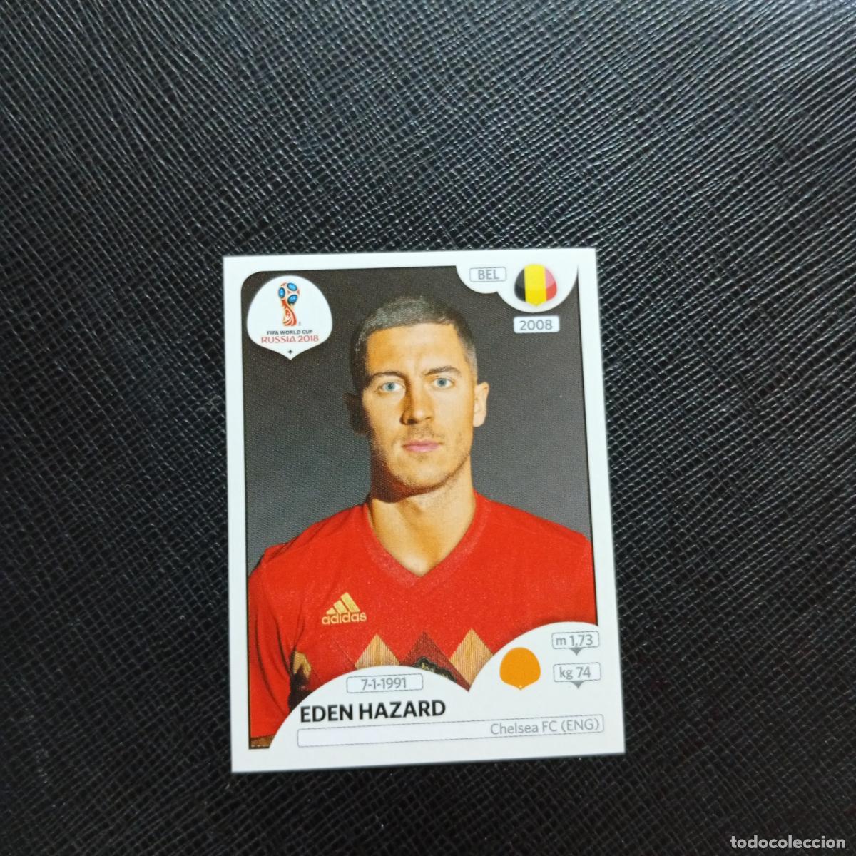 Cromos de f&uacute;tbol: 527 EDEN HAZARD BELGICA PANINI MUNDIAL RUSIA 2018 CROMO FUTBOL 18 - SIN PEGAR - CJ2 .