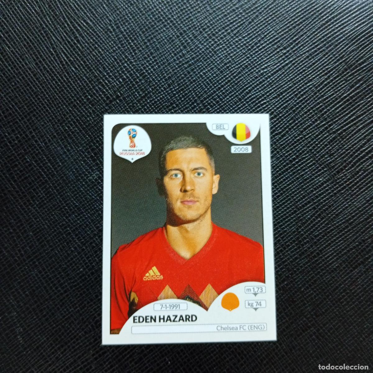 Cromos de f&uacute;tbol: 527 EDEN HAZARD BELGICA PANINI MUNDIAL RUSIA 2018 CROMO FUTBOL 18 - SIN PEGAR - CJ2 ..