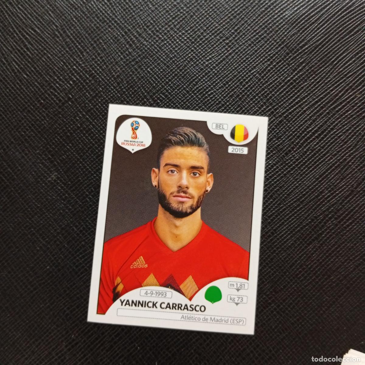 Cartes &agrave; collectionner de Football: 528 CARRASCO BELGICA PANINI MUNDIAL RUSIA 2018 CROMO FUTBOL 18 - SIN PEGAR - CJ2