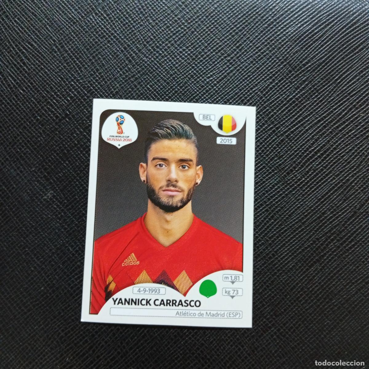 Cartes &agrave; collectionner de Football: 528 CARRASCO BELGICA PANINI MUNDIAL RUSIA 2018 CROMO FUTBOL 18 - SIN PEGAR - CJ2 .